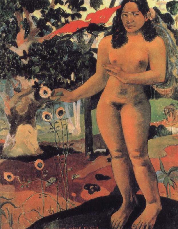 Paul Gauguin tbe delicious eartb oil painting picture